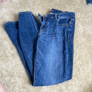 Straight leg jeans